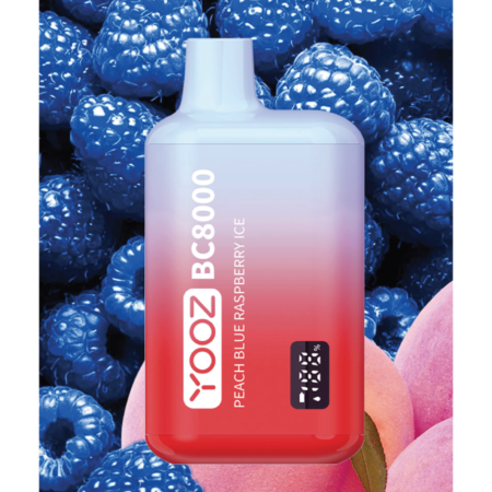 Yooz BC8000 (Peach Blue Raspberry Ice)