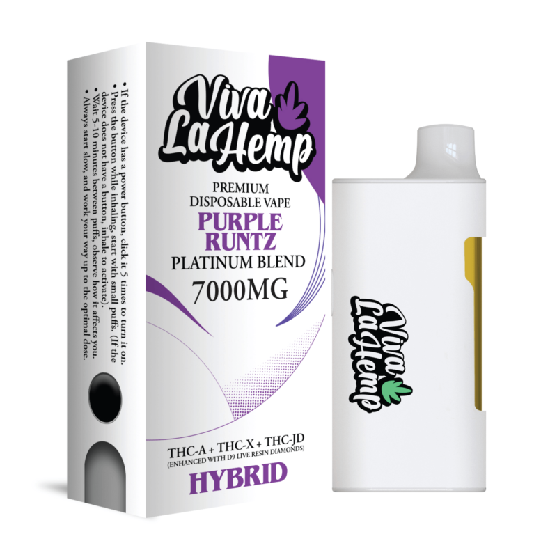 Platinum Blend – Disposable Vape 7ML Purple Runtz - Hybrid